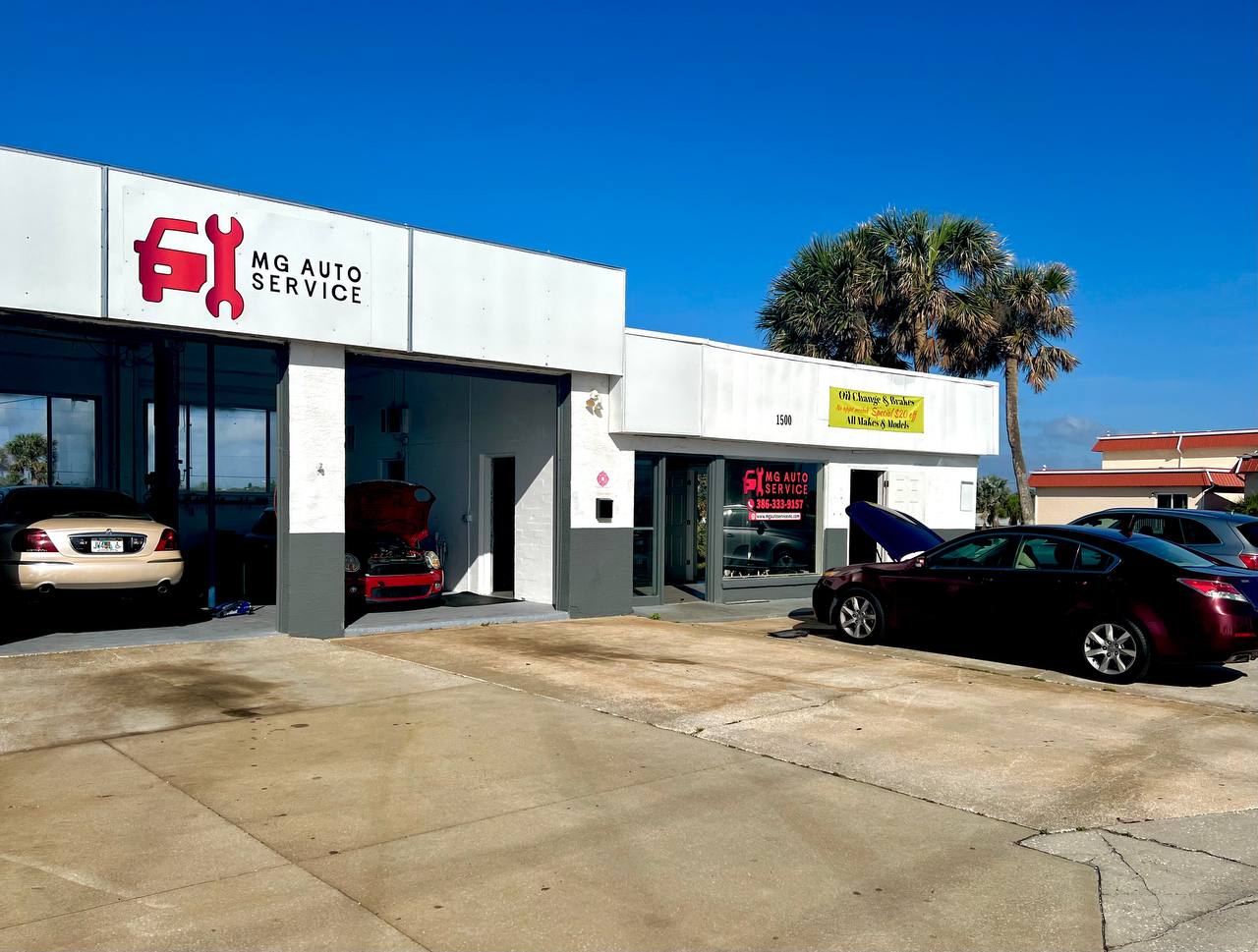 MG auto repair service